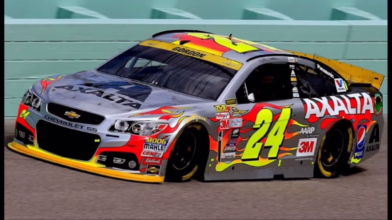 What NASCAR driver retired in 2015?