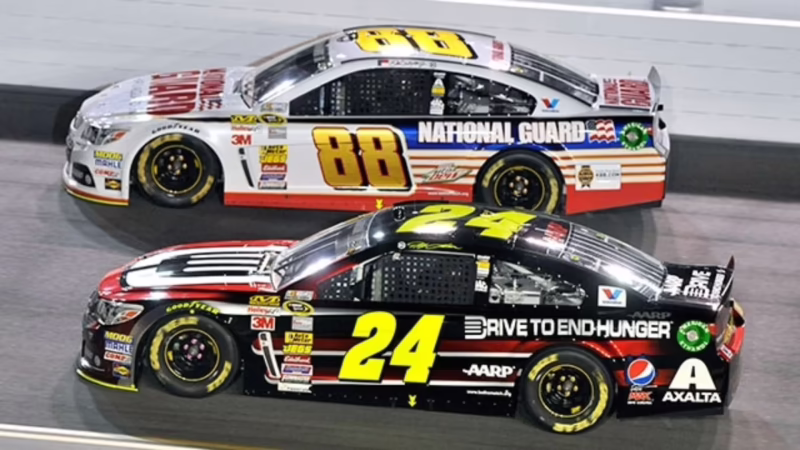 What was Bill Elliott's best year in NASCAR?