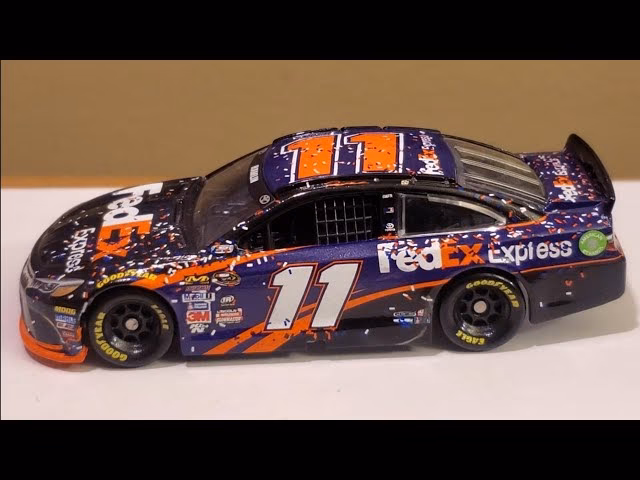 Why did NASCAR penalize Denny Hamlin?