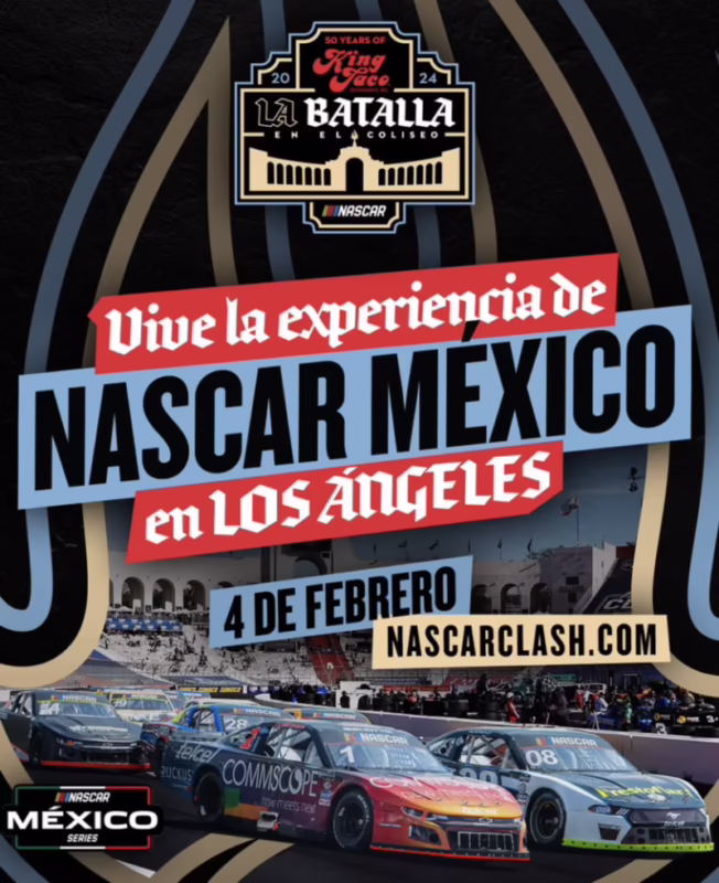 ¿Qué serie de NASCAR correrá en México en 2025?