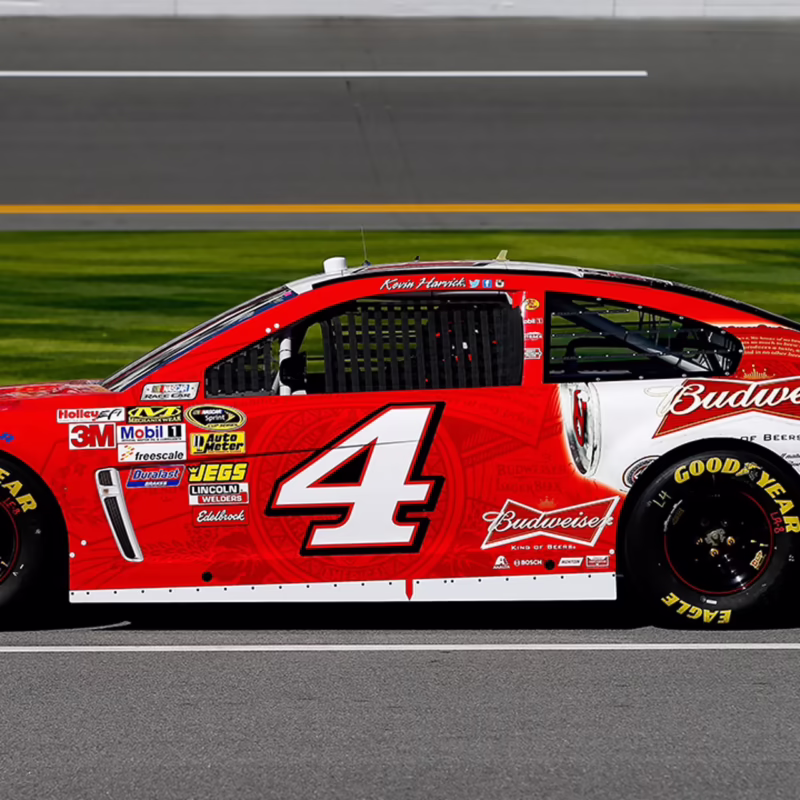 Who drives number 4 in NASCAR 2025?