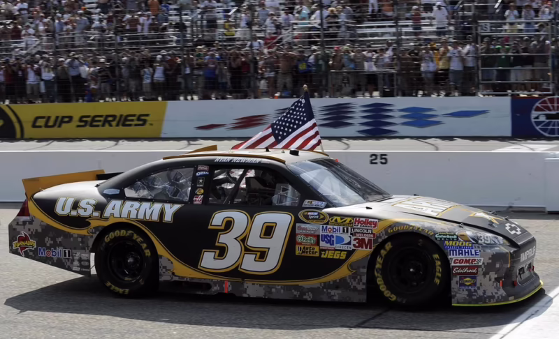 Is there an army car in NASCAR?