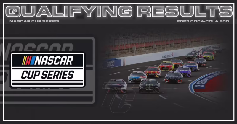 Who was on the pole for the Coca-Cola 600?