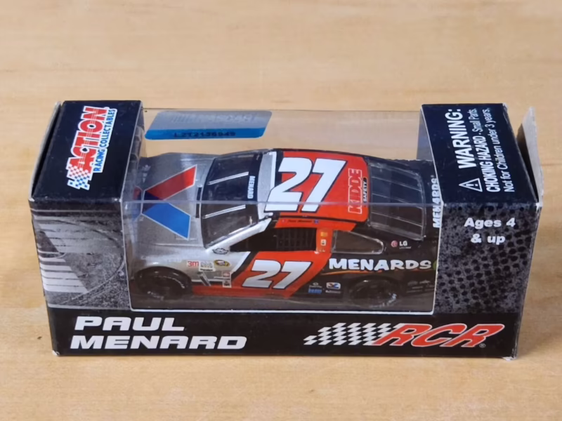 What happened to NASCAR driver Menard?