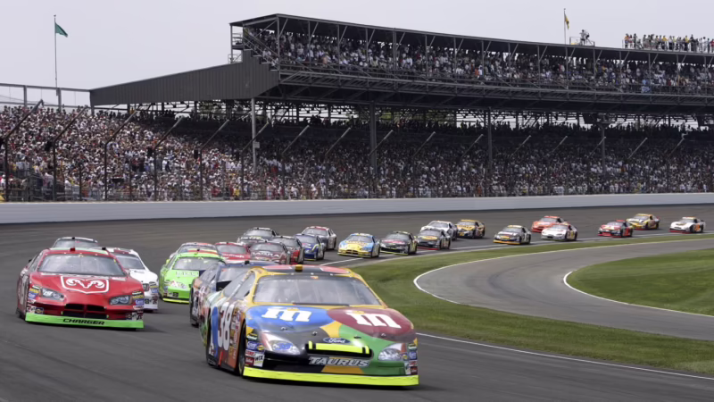 What time is the NASCAR race at Indianapolis today?