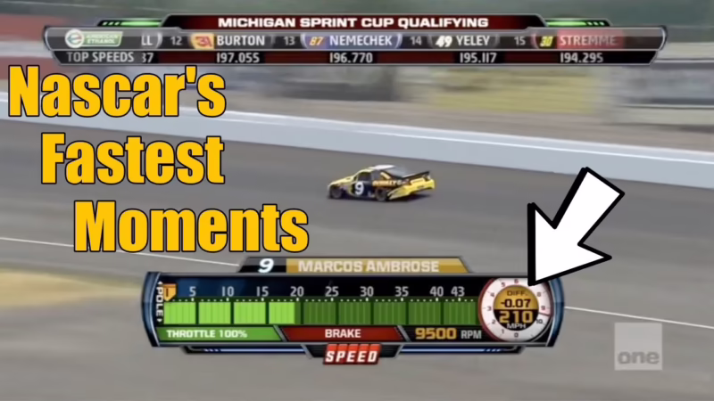 What was Rusty Wallace speed record at Talladega?