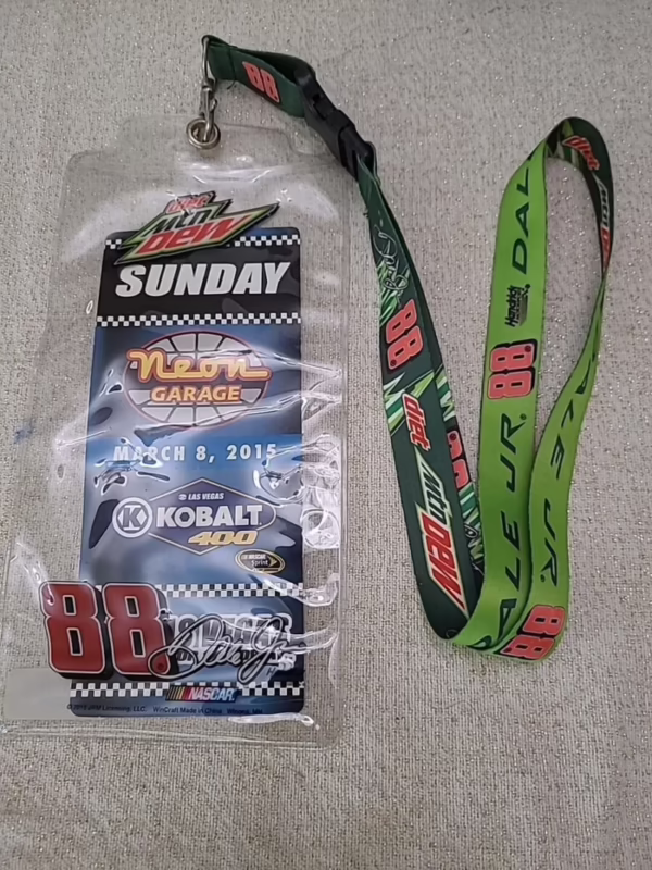 What is a NASCAR essential pass?