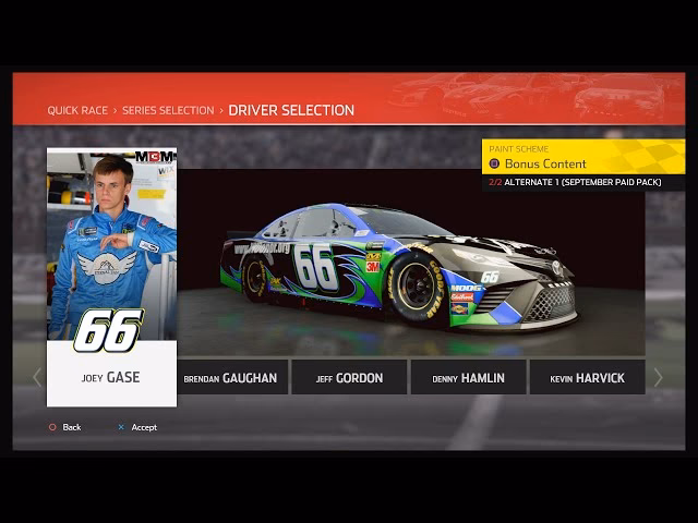Who is Joey Gase Nascar driver?