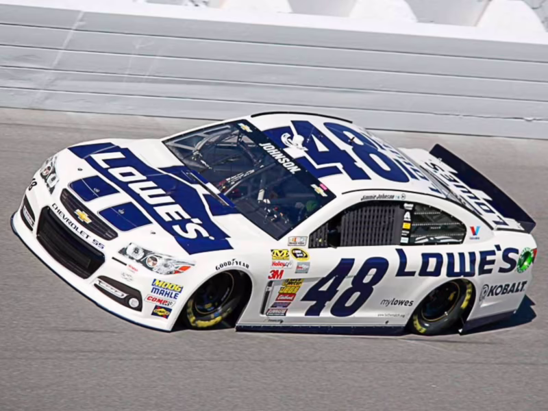 What NASCAR team does Jimmie Johnson race for in 2014?