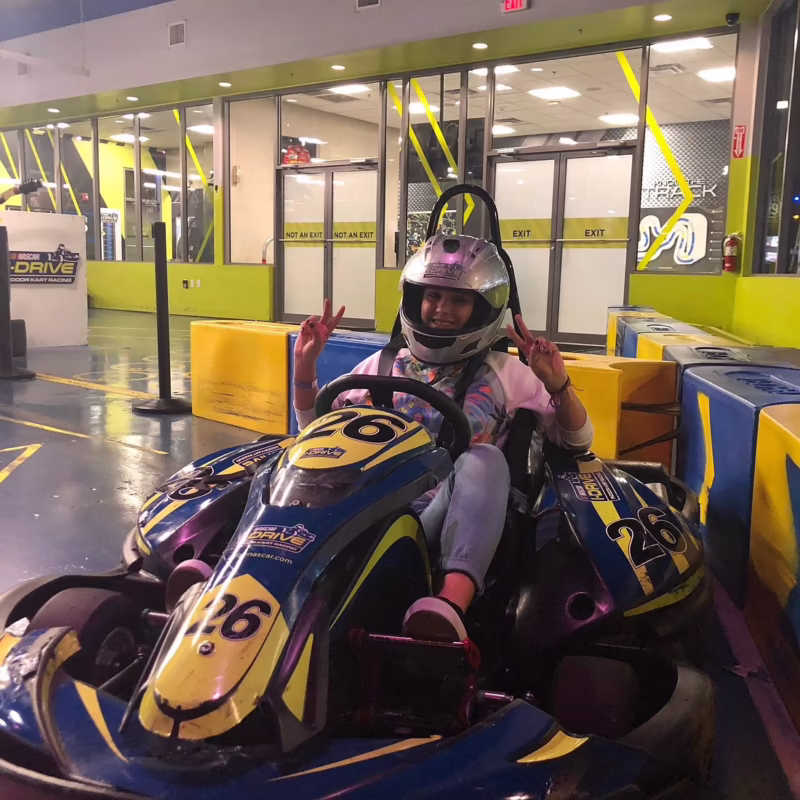 How much is andretti karting per person?