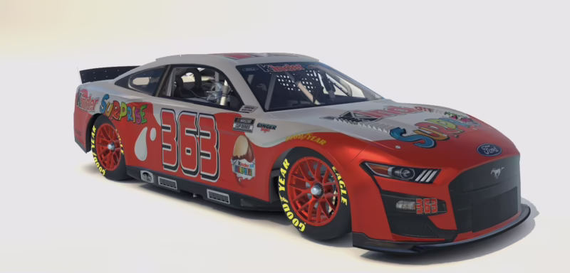 What child actor becomes a NASCAR driver?