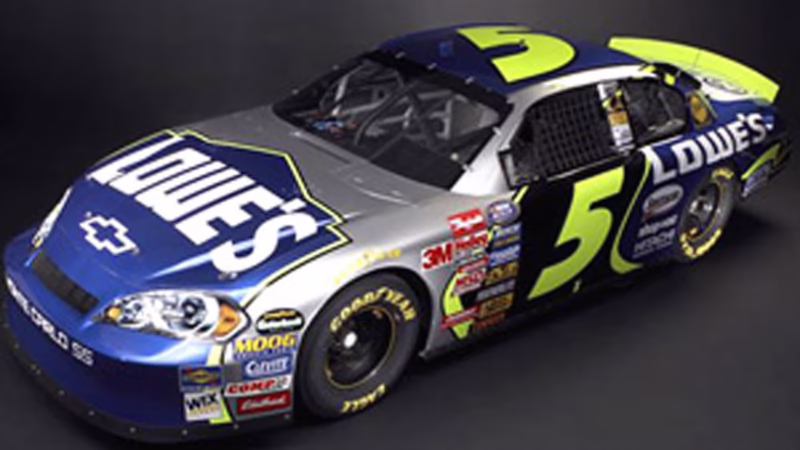 Does Lowes still have a NASCAR car?