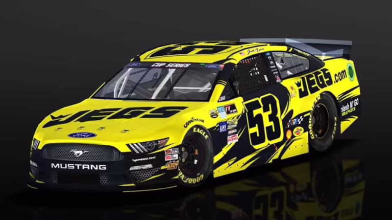 What was Rusty Wallace's best paint scheme?