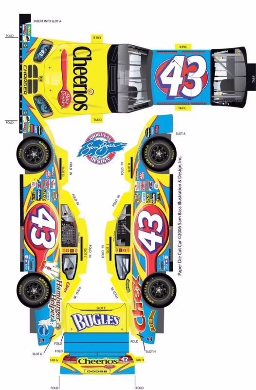 Who drove the M and M car in NASCAR?