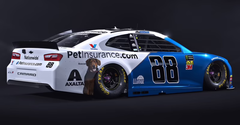 ¿Cuántos caballos de fuerza tiene el Nascar Gen 4?
