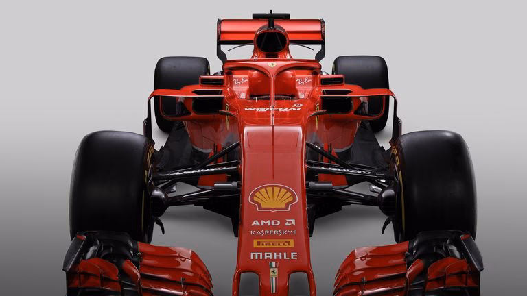 Who was in the Ferrari F1 in 2018?