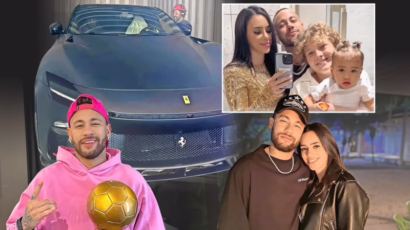 Does Neymar have a Ferrari?