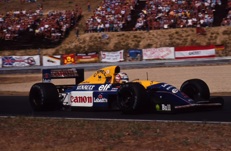 Was Nigel Mansell F1 world champion?