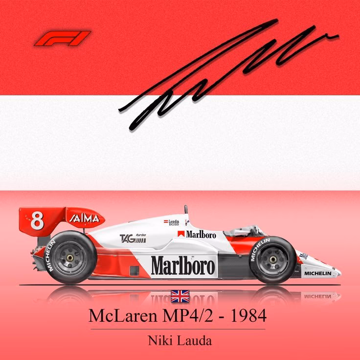 Who was the F1 driver with the burnt face?