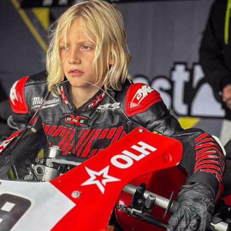 ¿En qué categoría corre el hijo de Romina Yan?