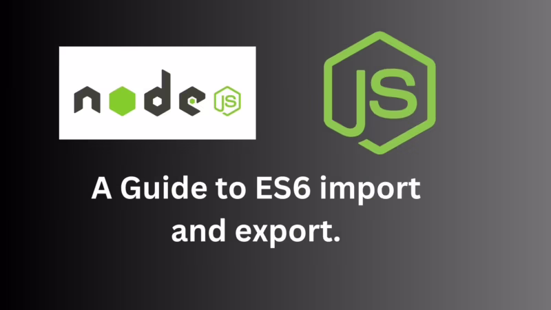 Does node use ES6?