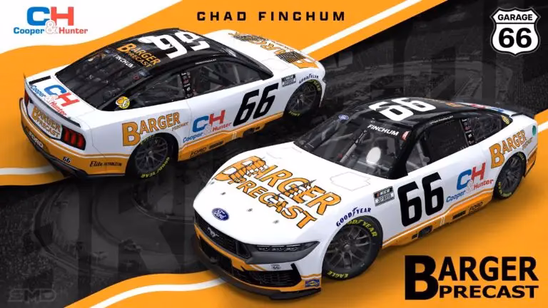 Who is the 66 driver in NASCAR 2025?