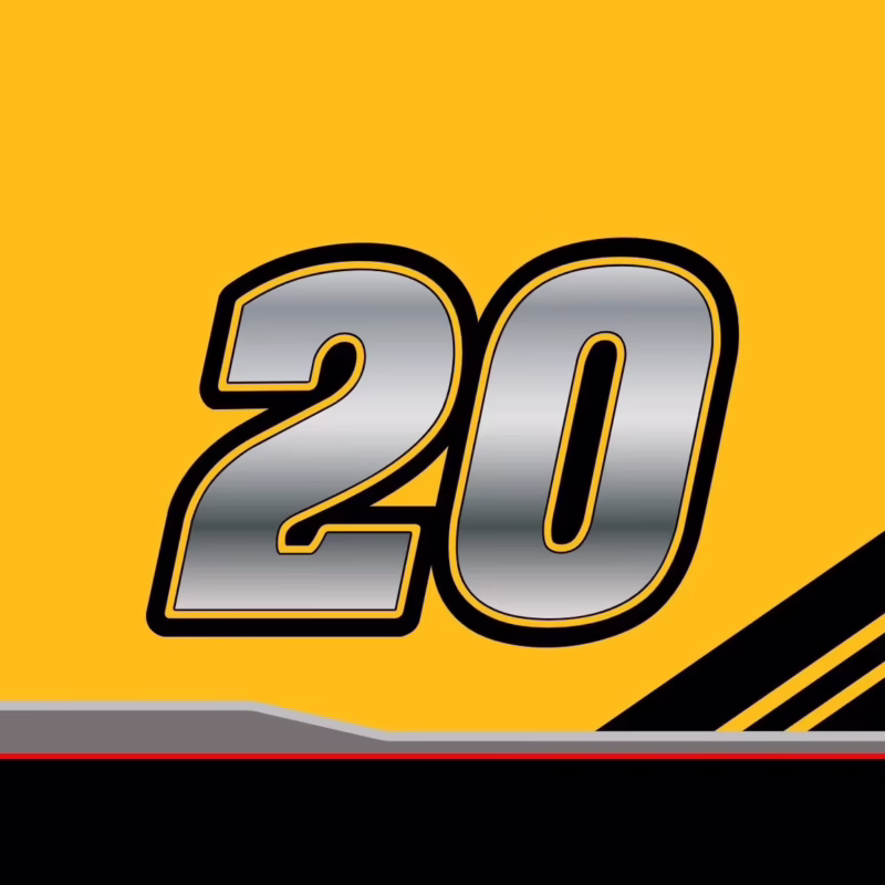 ¿Quién condujo el auto número 20 después de Joey Logano?