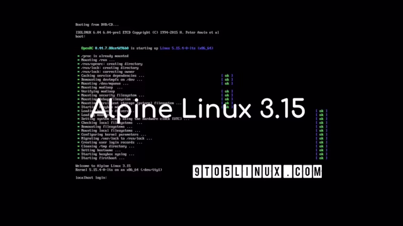 Does Alpine use OpenRC?