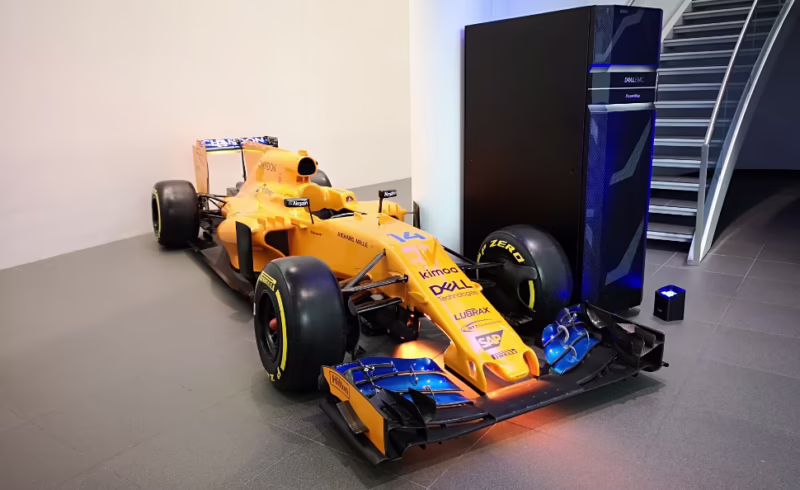 ¿Dell todavía patrocina a McLaren?