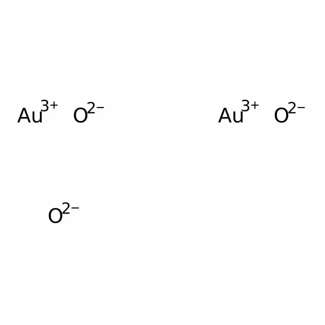 ¿Cuál es la estructura molecular del oro?