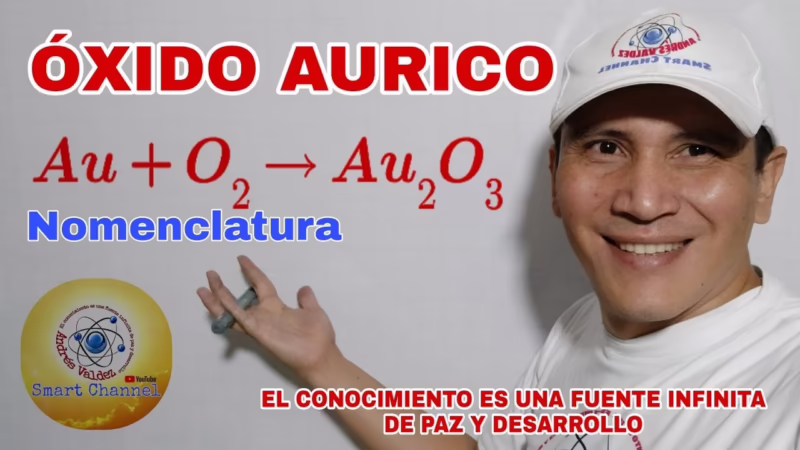 ¿Cuál es la nomenclatura del oro?