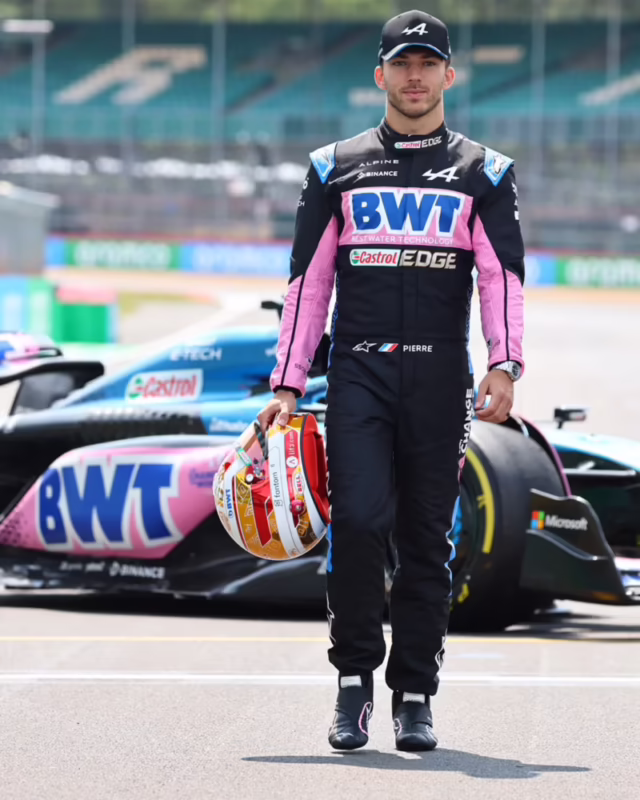 ¿Qué auto tiene Pierre Gasly?