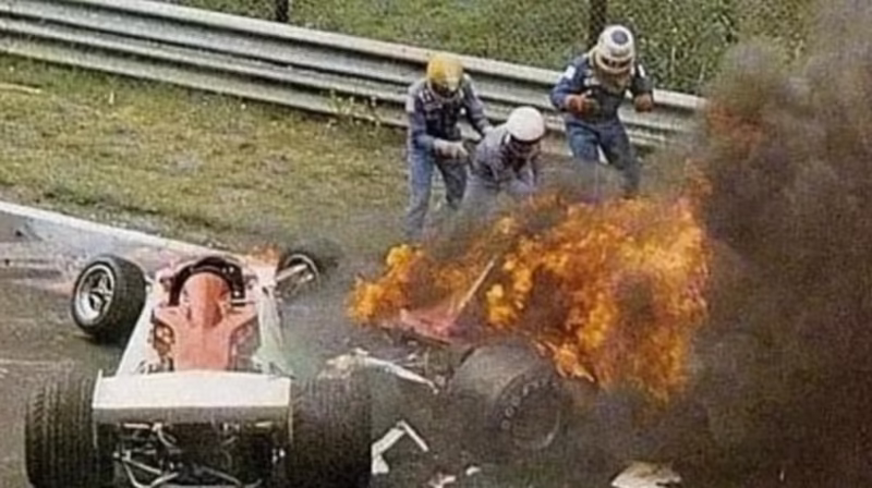 ¿Cómo sobrevivió Romain Grosjean al incendio?