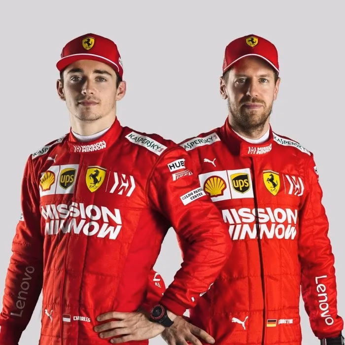 ¿Cómo se llaman los pilotos de Ferrari?