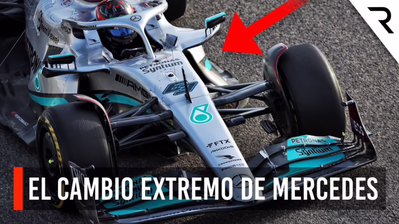 ¿Qué son los pontones en un coche de Fórmula 1?