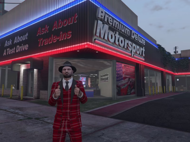 What cars are in premium deluxe motorsport?