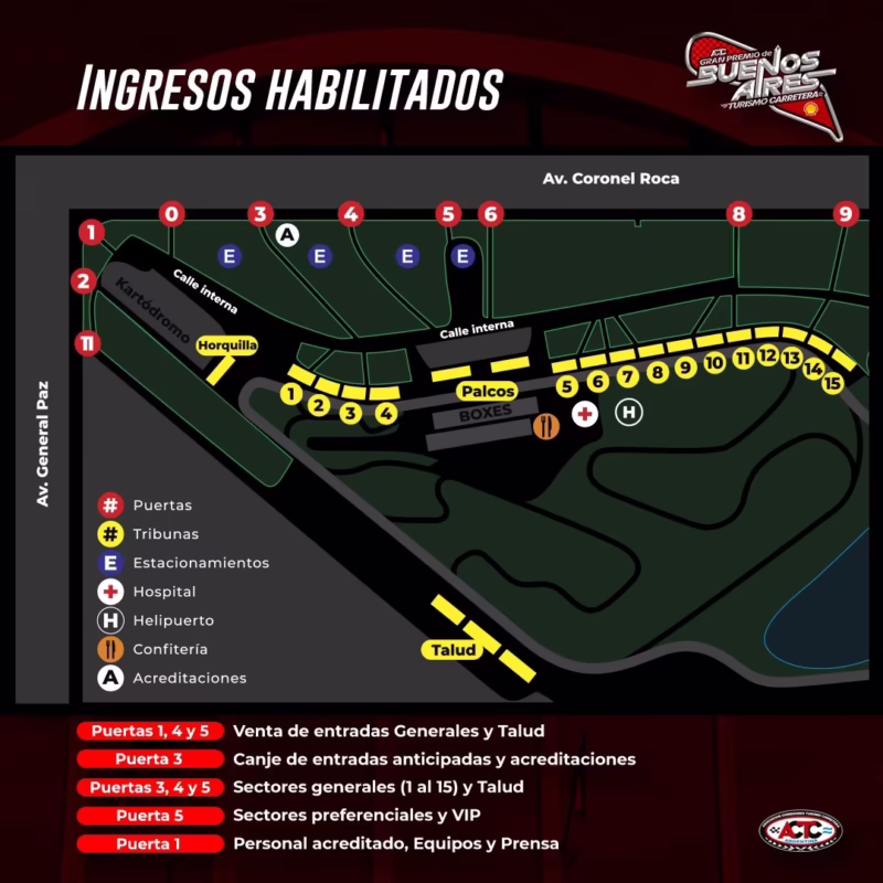 ¿Cuántas personas entran en el autódromo Juan Galvez?