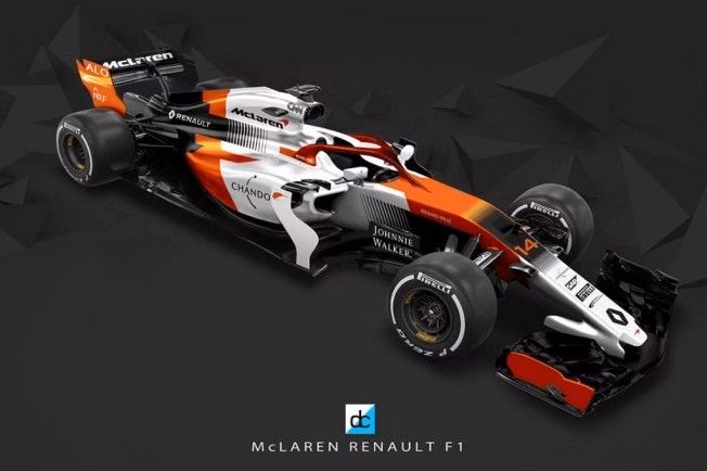 ¿De qué color es McLaren F1?