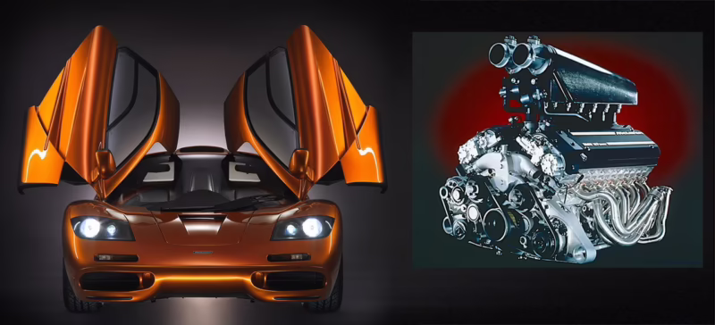 ¿El McLaren F1 es un motor BMW?