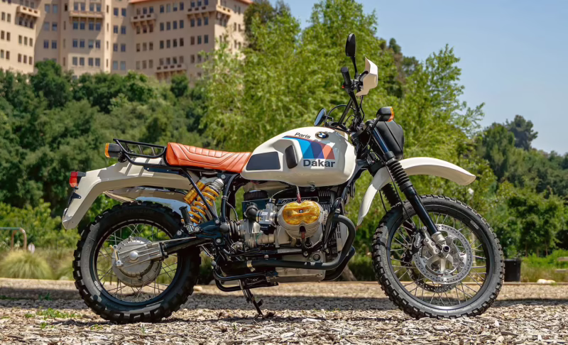 What size bike is used in the Dakar Rally?