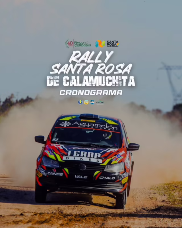¿Cuándo es el rally en Santa Rosa de Calamuchita?