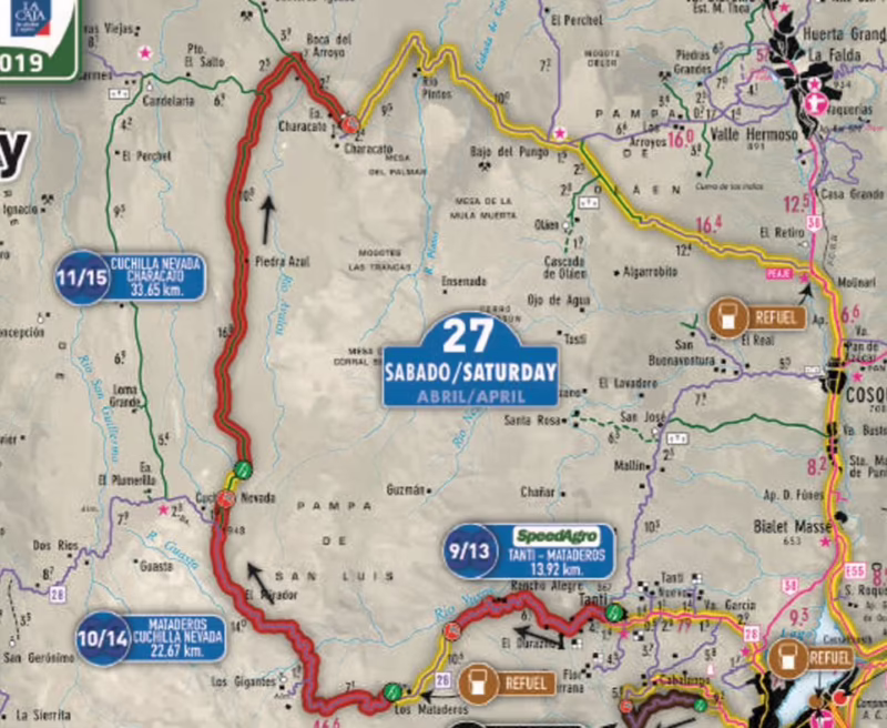 ¿Dónde pasa el rally?