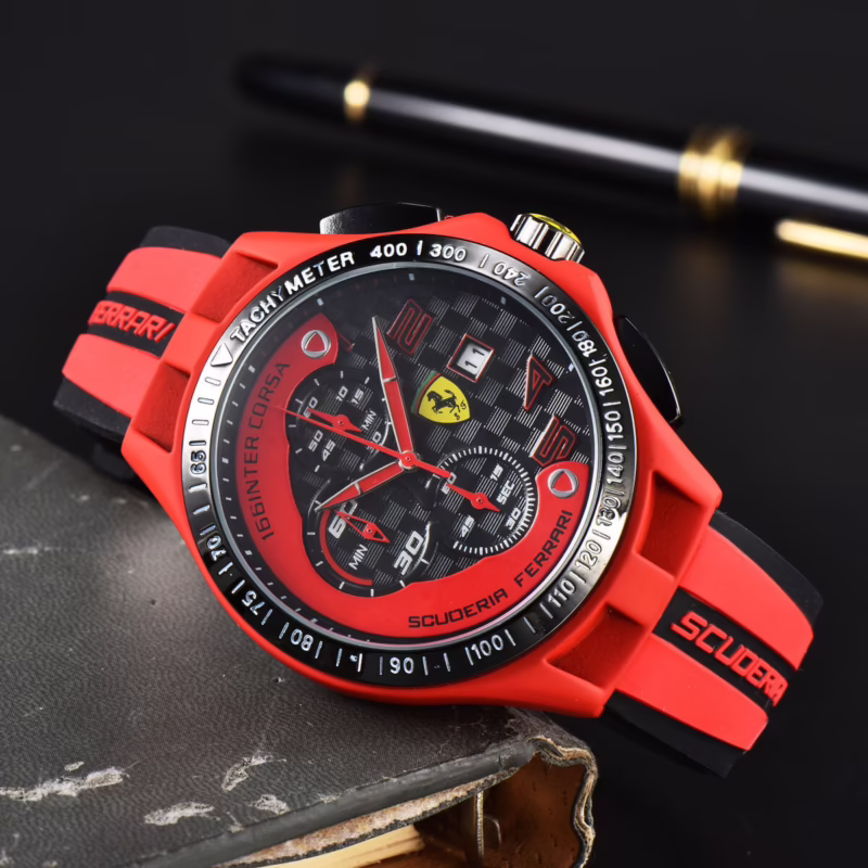 ¿Qué reloj patrocina el Ferrari F1?