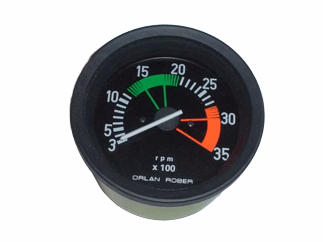 ¿Qué reloj indica las revoluciones del motor?