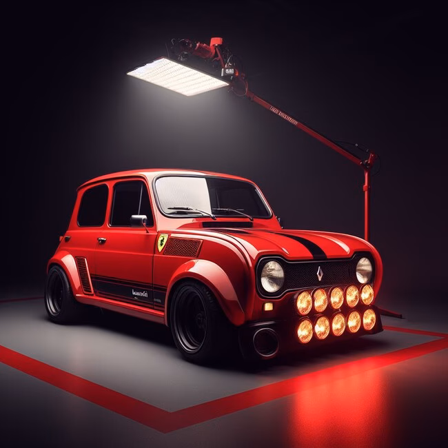 ¿Cuántos Ferrari de 4 plazas hay?