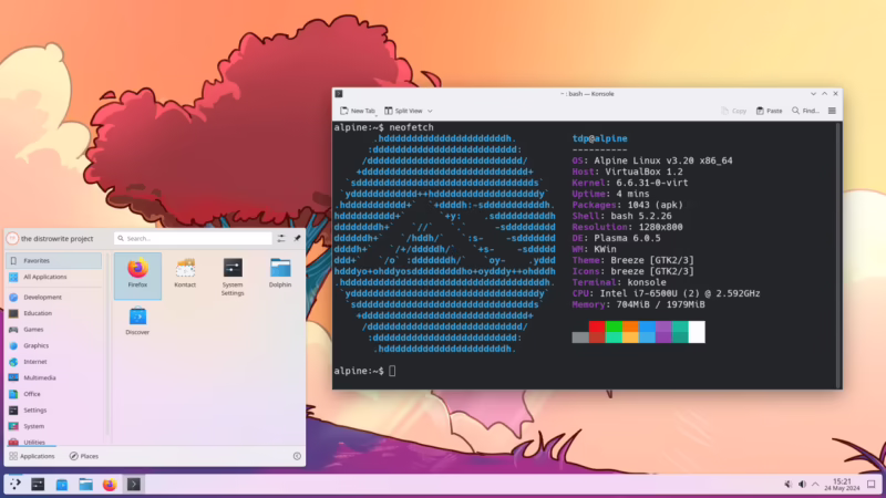 ¿Alpine Linux requisitos?