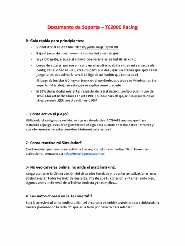 ¿Cuál es el número de teléfono para el soporte técnico de tc2000?
