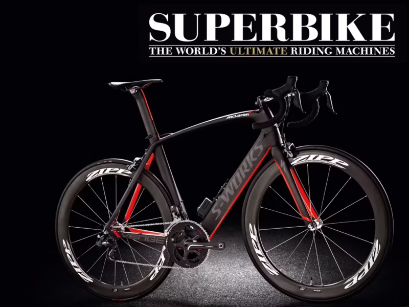 How fast is the McLaren bike?