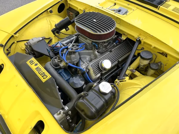 How much horsepower does a 1967 Sunbeam Alpine have?