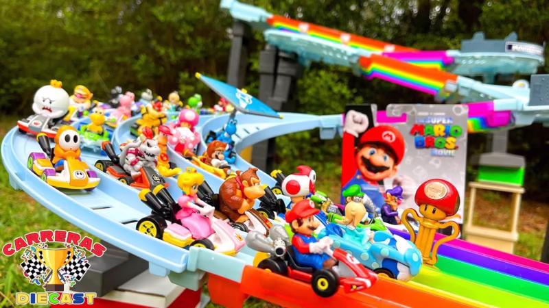 ¿Cómo se llama el juego de carreras de Mario?